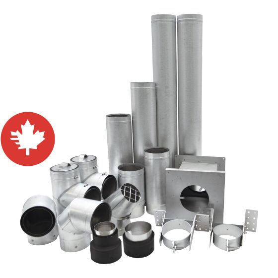 Vortex basement pellet vents kit