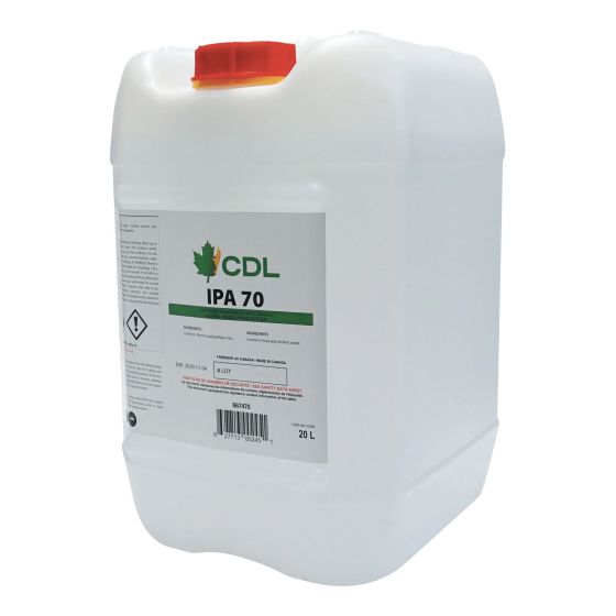 Alcool isopropylique, 70%, 20 l