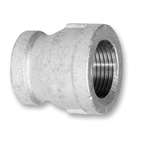 Galvanized Reducing Coupling - 3/4" x 1/4"