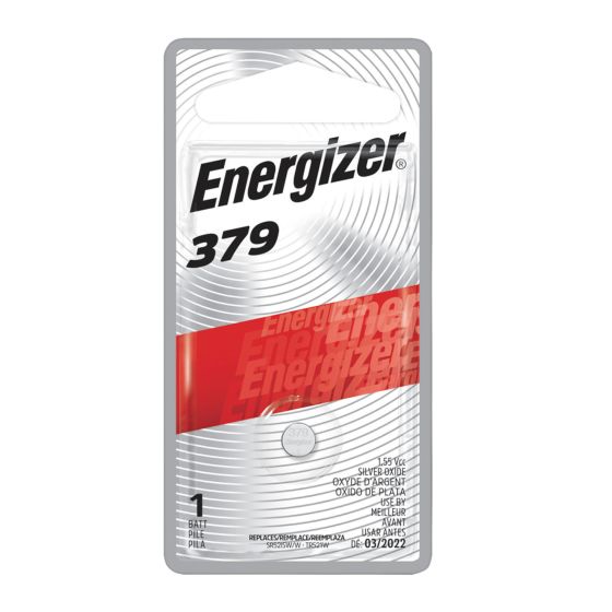 Small Energizer Battery - 379 - 1.55 V - 1/Pkg