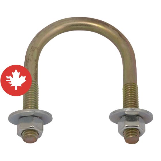 U bolt and nut-washers