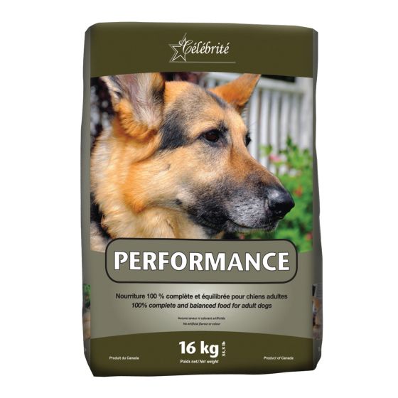 100% Complete and Balanced Food for Adult Dogs - PERFORMANCE- 16 kg