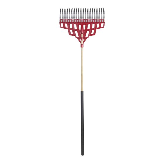 Multi-purpose lawn rake, 20 Tines