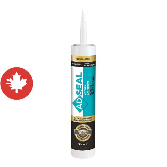 Silicone II for Kitchen and Bathroom - 304 ml - White