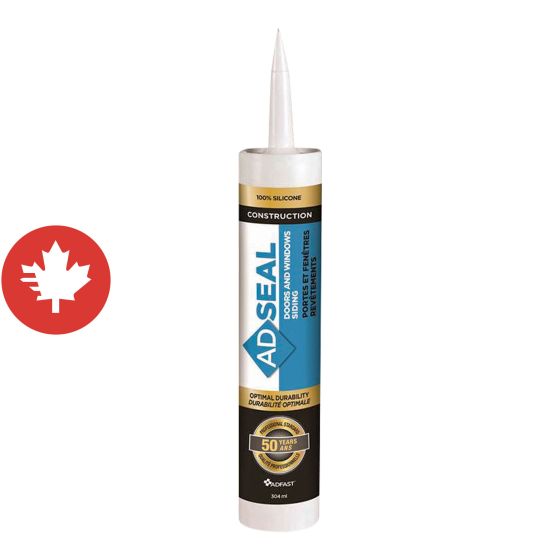 Silicone pour construction, 304 ml, translucide