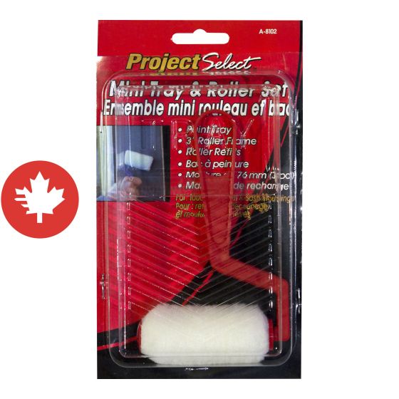 Ensemble 3 pièces de mini rouleau