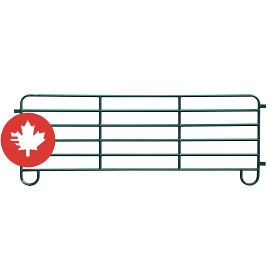Panneau extra-robuste pour corral, calibre 14, vert, 57" x 12'