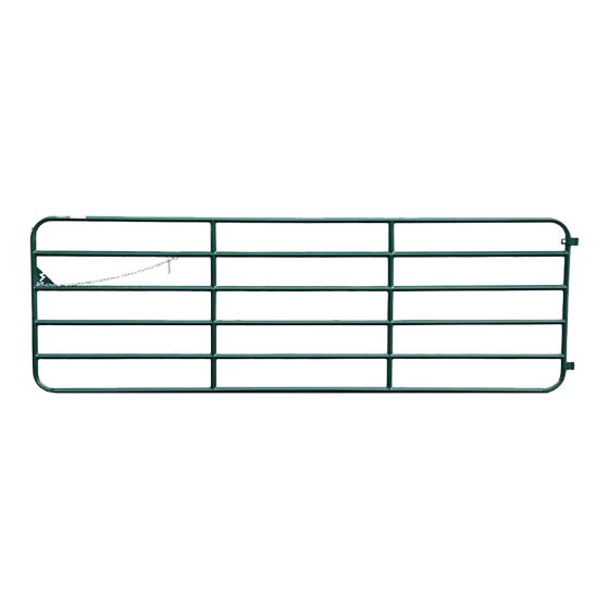 Heavy-Duty Farm Gate - 14-Gauge - Green - 10'