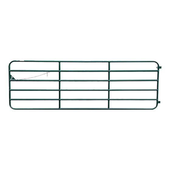 Heavy-Duty Farm Gate - 14-Gauge - Green - 16'