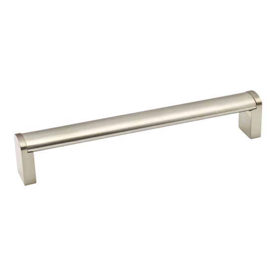 Hamilton Contemporary Stainless Steel Pull  - Brushed Nickel - 192 mm