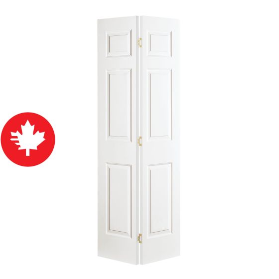6 Panel Folding Door - 1 3/8" x 30" x 80"