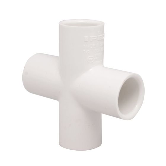 Croix à coller, 1", blanc