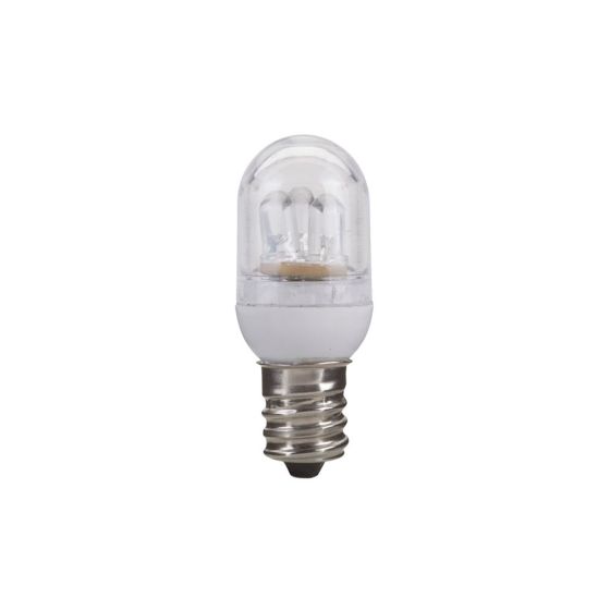 Nightlight LED Bulb - C7 - Cool White - Clear - 1 W - 2/Pack