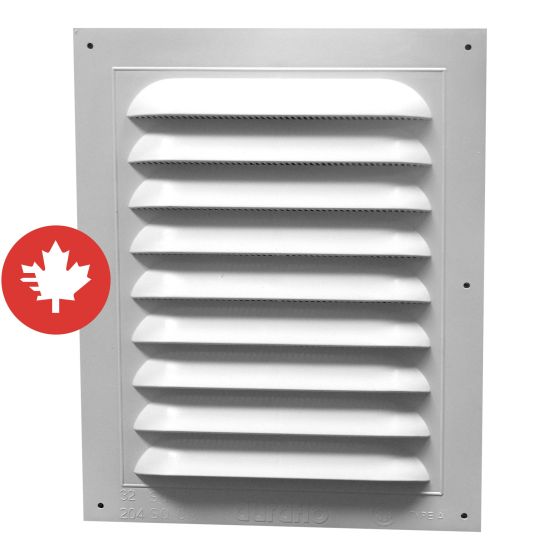 Standard Rectangular Gable Vent - 8" x 12"
