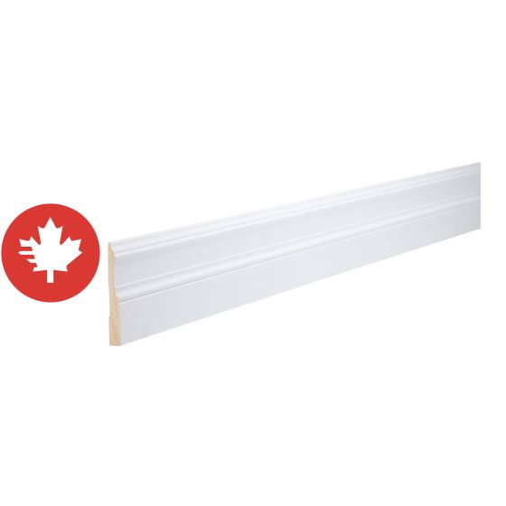 Plinthe avec couche de fond