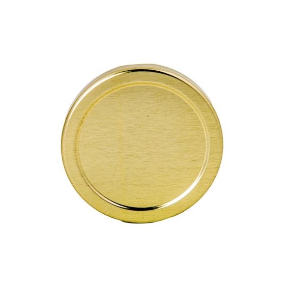 Tw Lids For Hexagonal And Round Jars - Gold - 70 mm
