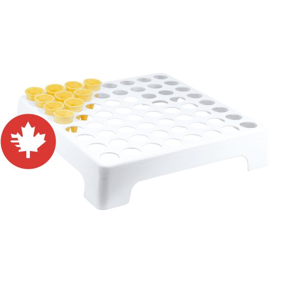 Support en plastique monopièce à cornet