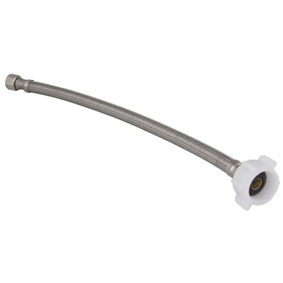 Braided Water Connector - 3/8" x 7/8" x 12"