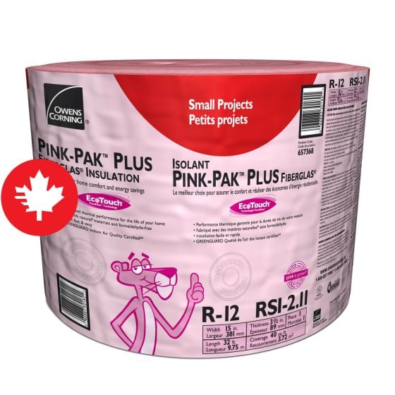 Laine d'isolation PINK-PAK