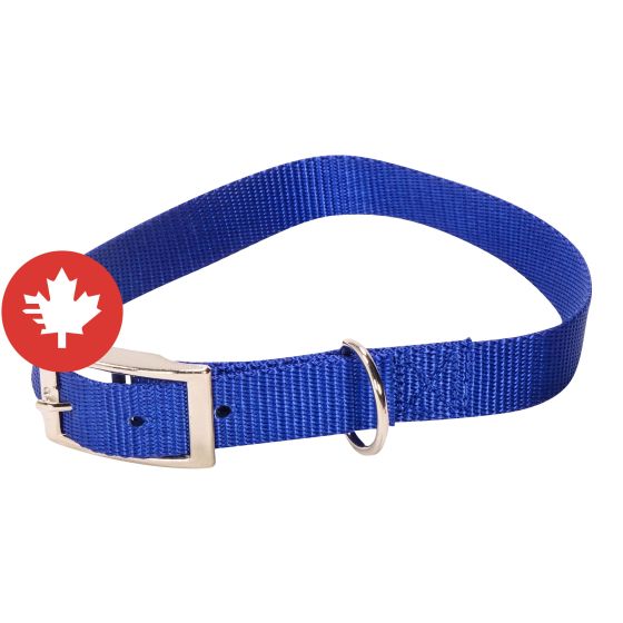 Single Dog Collar - Red - 1" x 24"