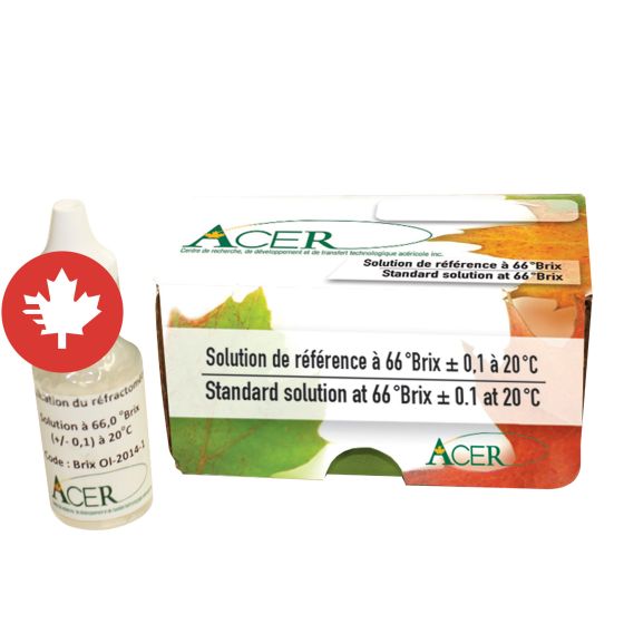 Standard Solution at 66 °BRIX ± 0.1 at 20 °C - 15 ml
