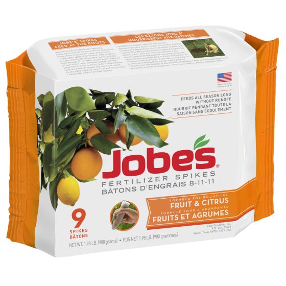 Bâton d'engrais fruit et agrumes, 9/pqt