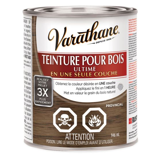 Teinture pour bois ultime, Provincial, 946 ml