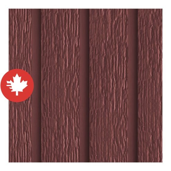 Revêtement Ultraplank, 12" x 12', Rouge campagne