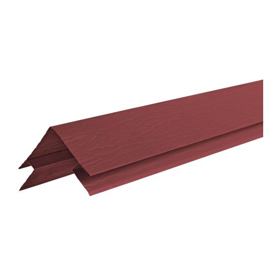 CanExel Ced'R-Vue Outside Corner - 1" x 10' - Country Red