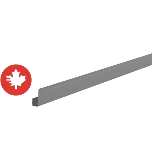 Moulure en J CanExel Ridgewood D-5 et Ultraplank, 1/2" x 10', Granite