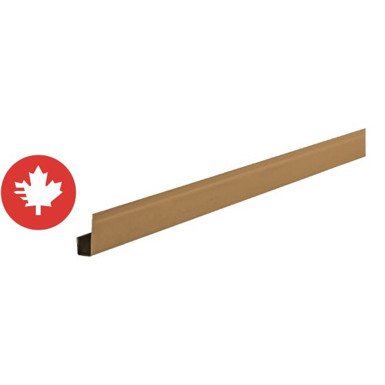 Moulure en J CanExel Ridgewood D-5 et Ultraplank, 1/2" x 10', Yellowstone