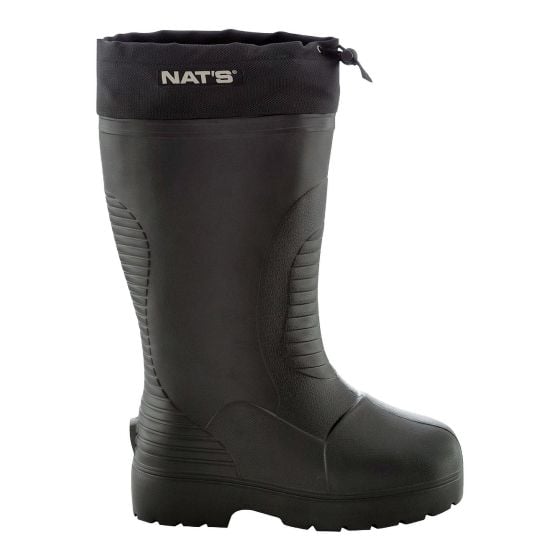 Bottes avec cap, EVA, noir, grandeur 9