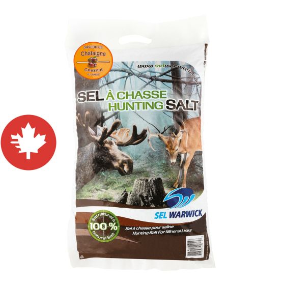Sel de chasse, châtaigne, 15 kg