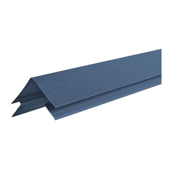 Coin extérieur CanExel Ridgewood D-5 et Ultraplank, 1/2" x 10', Bleu minuit