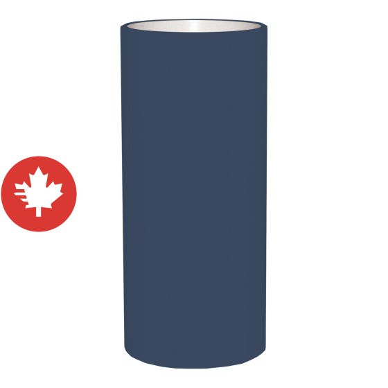 Rouleau d'aluminium, 0,23mil x 24" x 98,4' , Bleu minuit