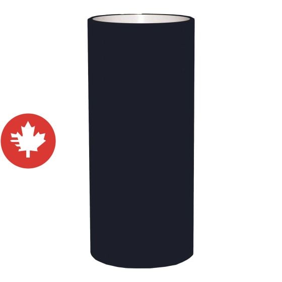 Rouleau d'aluminium, 0,23mil x 24" x 98,4' , Noir