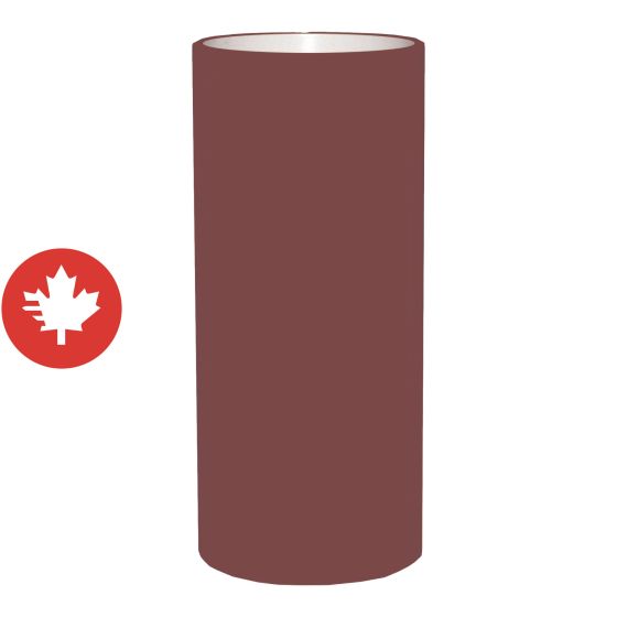 Rouleau d'aluminium, 0,23mil x 24" x 98,4' , Rouge campagne