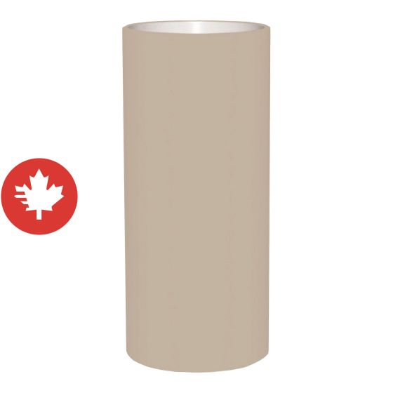 Rouleau d'aluminium, 0,23mil x 24" x 98,4' , Sable