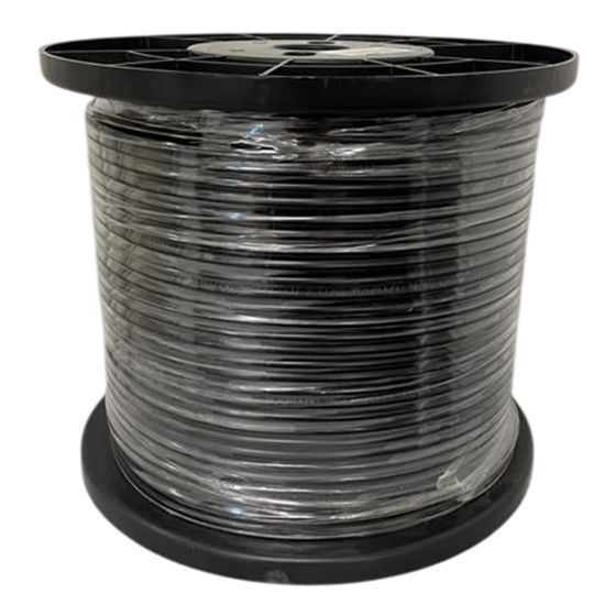 Building Wire - 12/2 NMWU - 20 A - Black - 75 m