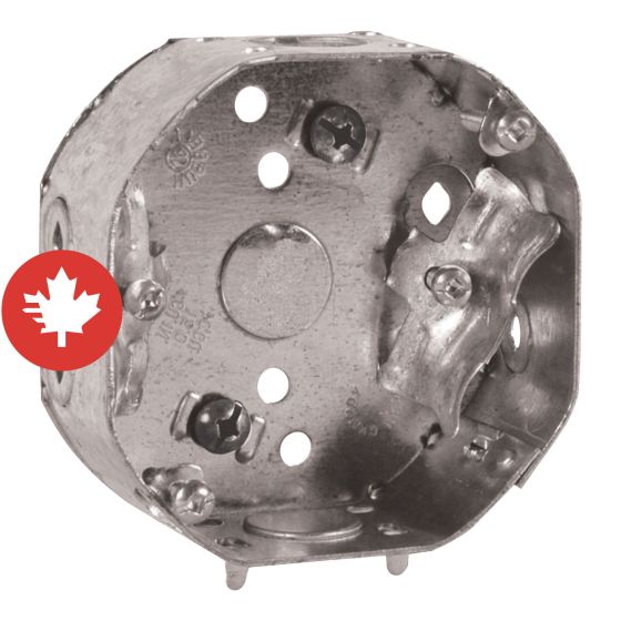 Boîte électrique octogonale