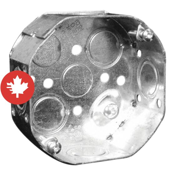 Boîte électrique octogonale