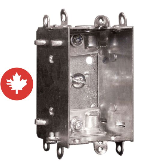 Boîte électrique rectangulaire