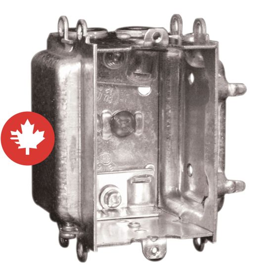 Boîte électrique rectangulaire