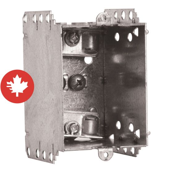 Rectangular electrical box