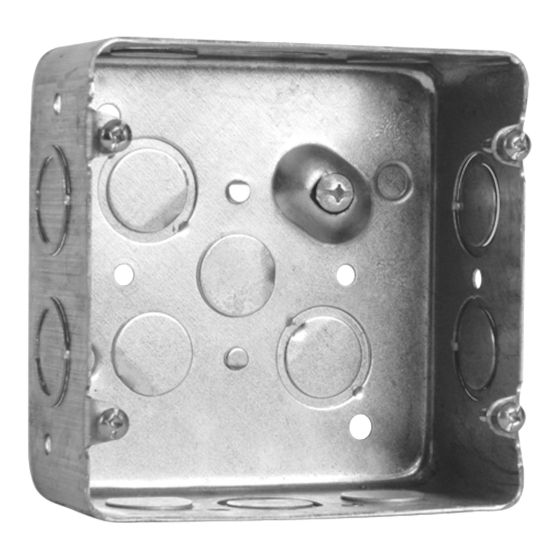 Boîte électrique en métal