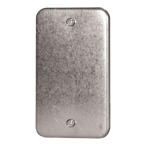 Blank metal cover for 1110 series