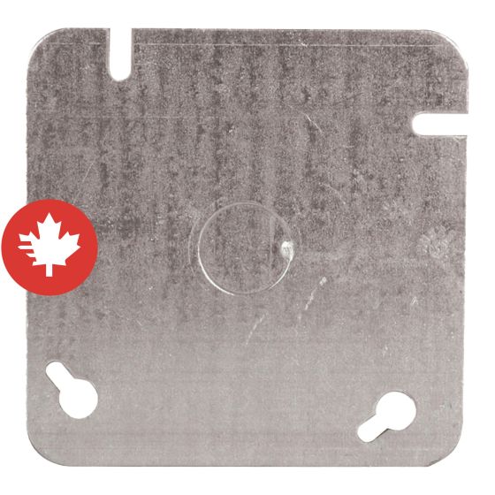 Couvercle carré en métal