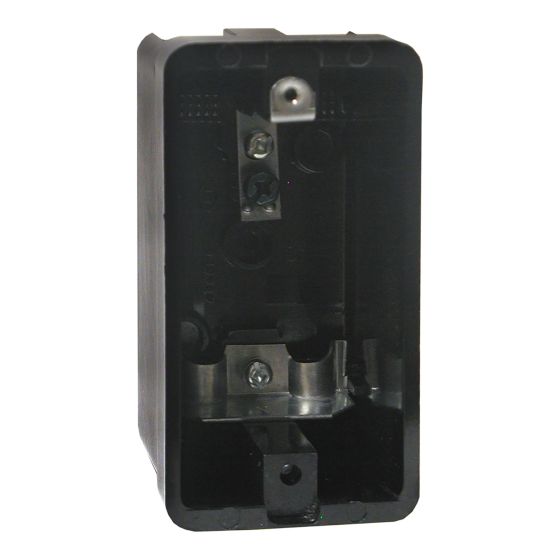 Rectangular phenolic box