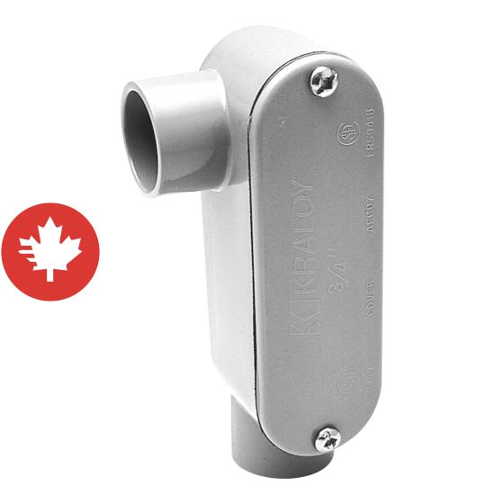 "LL" type conduit body