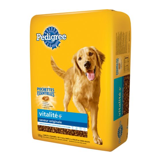 Nourriture pour chien Vitality+, original, 14 kg